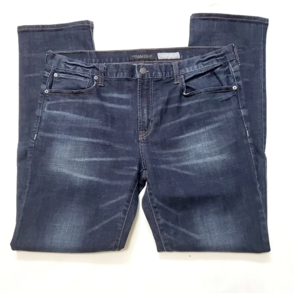 Aeropostale Mens Slim Straight Jeans 34 Waist